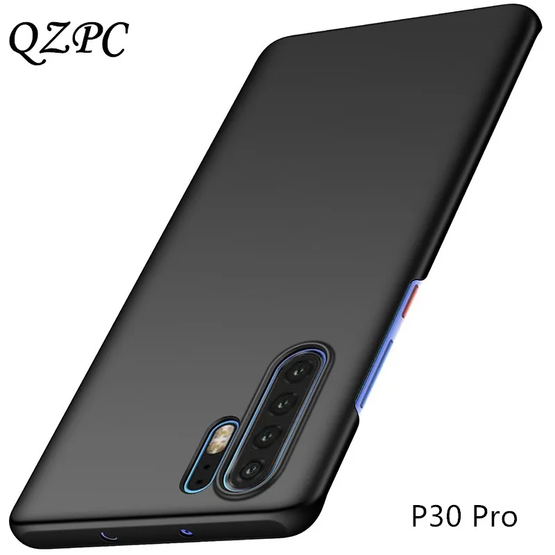 

QZPC 2019 New Cases For Huawei P30 P30 Pro Case For P20 Pro Lite Case Cover Shell Hard Plastic Matte Simple S Fitted Cases