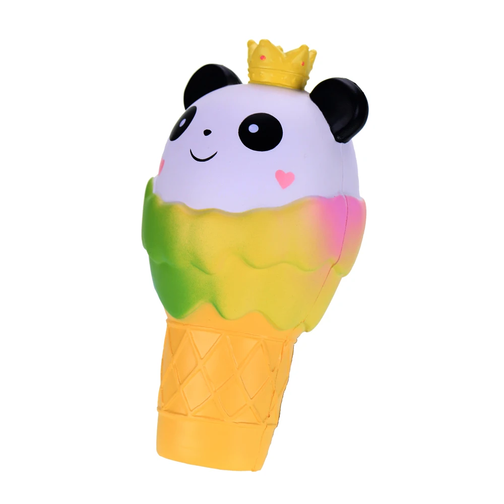 Vlampo Jumbo Scented Squishy Panda King Ice Cream Squishy Toys 1 Piece