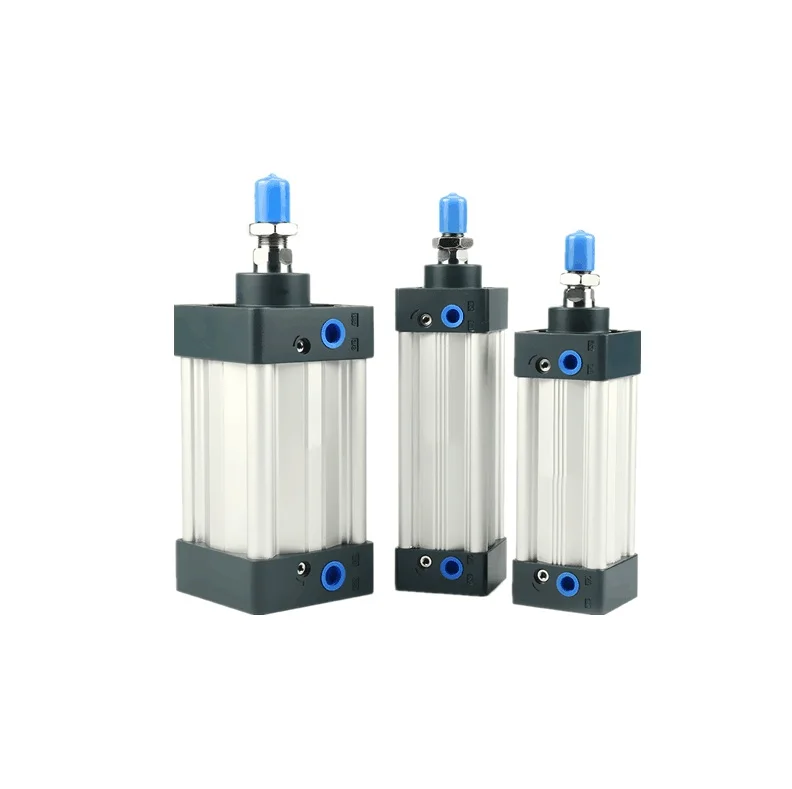 

Free shipping Standard compound aluminum alloy cylinder SU125 series bore 25mm to 1000mm Bore Double Acting Pneumatic Cylinder