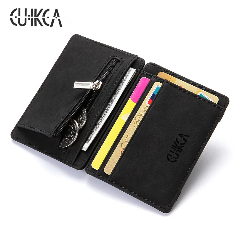 CUIKCA Magic Wallet Magic font b Money b font font b Clip b font Zipper Coins