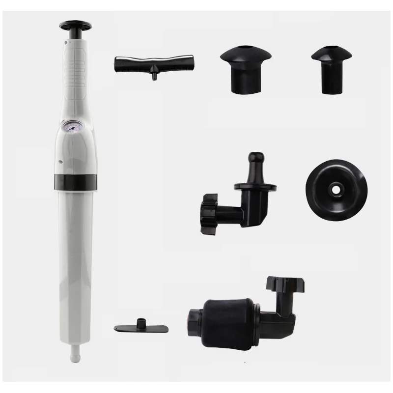 

High Pressure Air Drain Blaster Clog Dredge Clogged Remover Toilet Plunger Cleaner Pump For Bath Toilet Bathroom Kitchen Sink