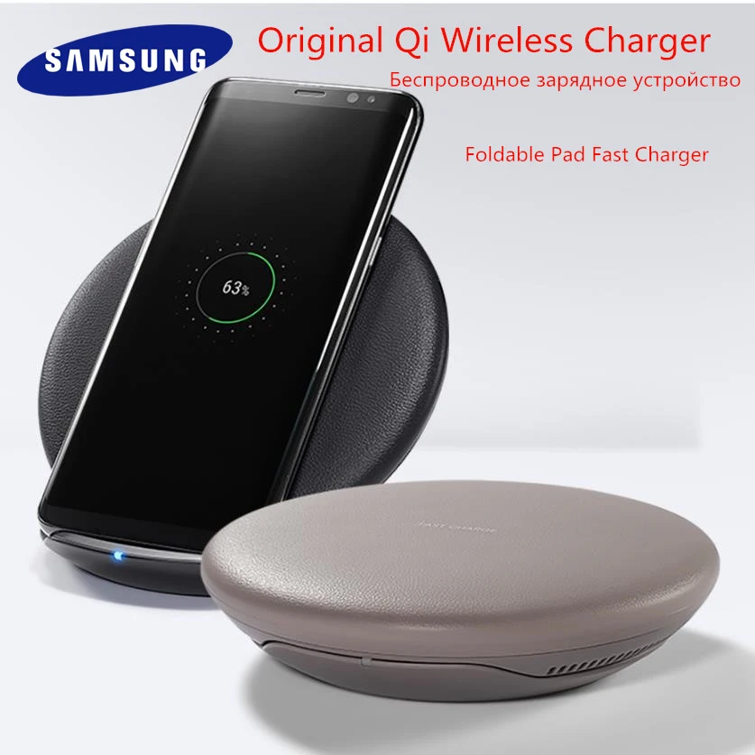 

Original Samsung S8 Qi Wireless Charger For iPhone 8 X XR XS MAX Huawei mate 20 pro EP-PG950 Galaxy S9 S10 Plus S7 edge Note 8 9