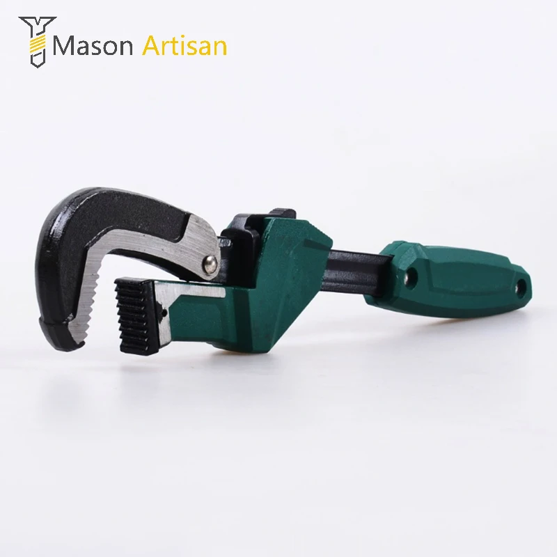 1Piece 12" Pipe Wrench Adjustable Plumbing Wrench High Torque 75mm Max