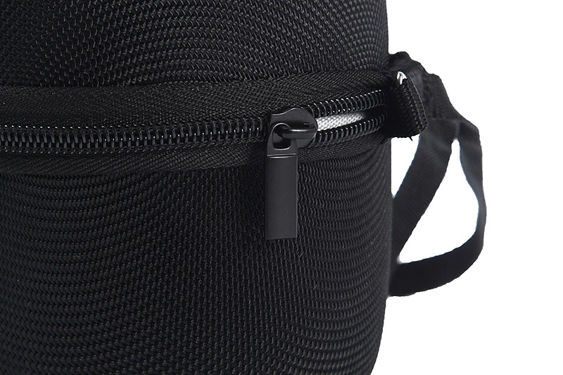 prativerdi Mini Black Earphone Case Earphone Box Headphone Travel organizer Earbuds Coin Collect Storage Bag for iphone cable 4