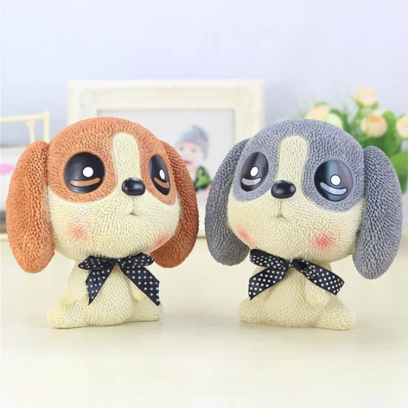 Cute Dog Piggy Bank Dog Shaped Piggy Bank Metal Coin Bank Money Box