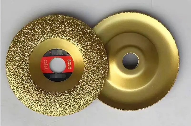 Brazing, Diamond Grinding Disc, Curved Bowl, Stone,ceramic Tile, For 4