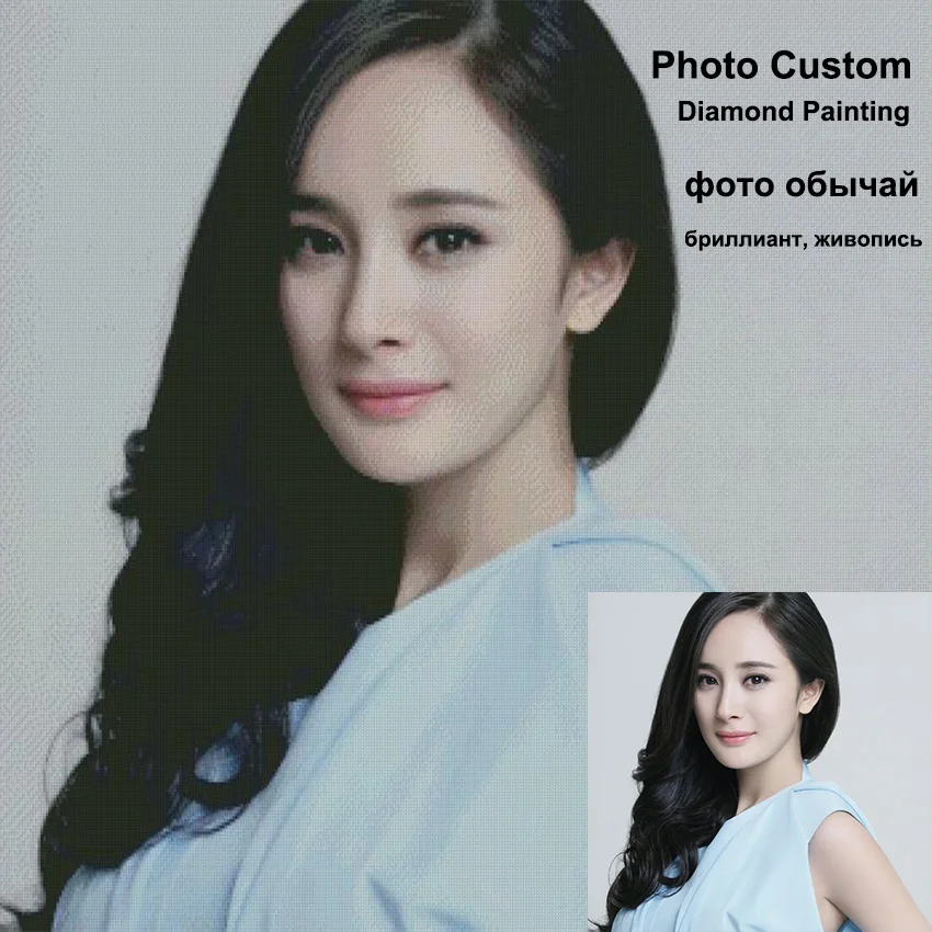Youran Photo Custom DIY Diamond Painting Private Custom Make Your Own
