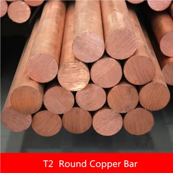 

1PCS/lot YT1352B Copper Rod Length 100mm Diameter 6mm Copper Stick Free Shipping Sell at a Loss T2 Copper Bar DIY
