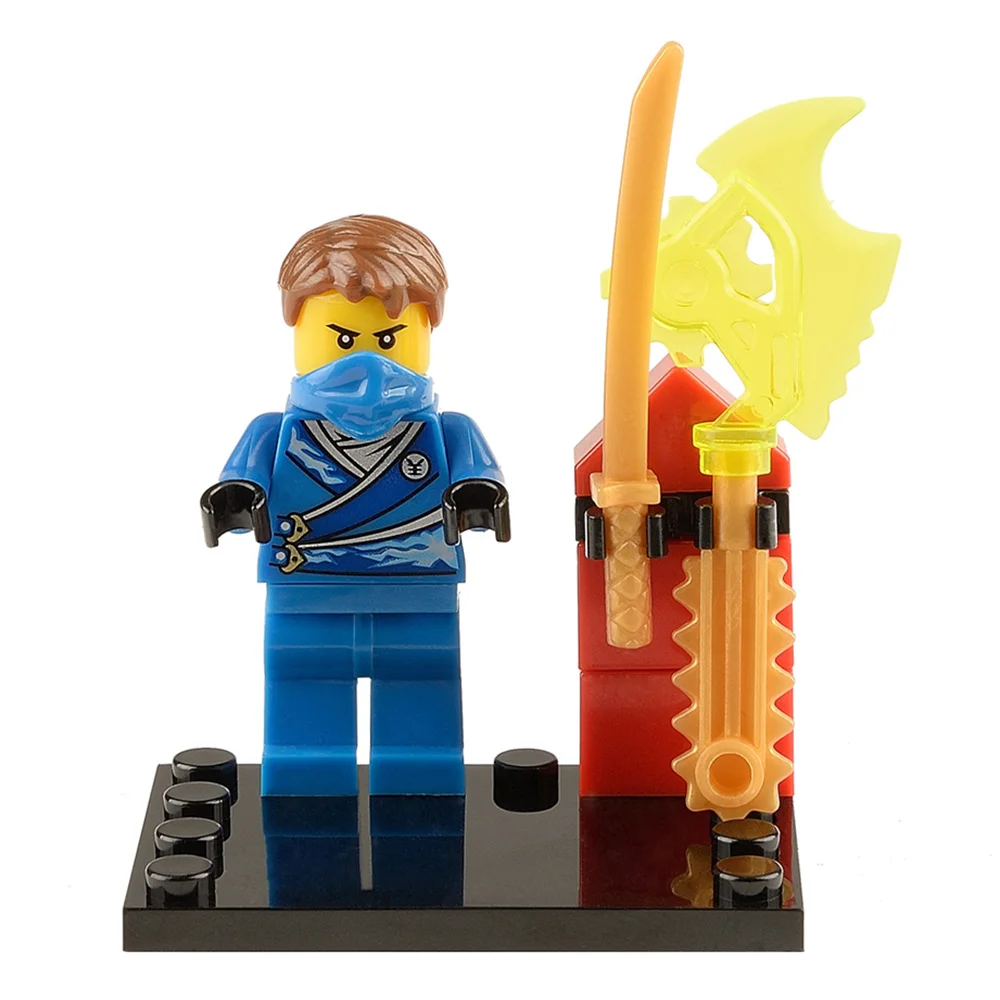 Kopen Enkele Verkoop JAY Phantom Ninja Kai Zane met Wapen Lloyd Meesters van Spinjitzu Minifig Monteren Bouwstenen Kids Speelgoed Geschenken