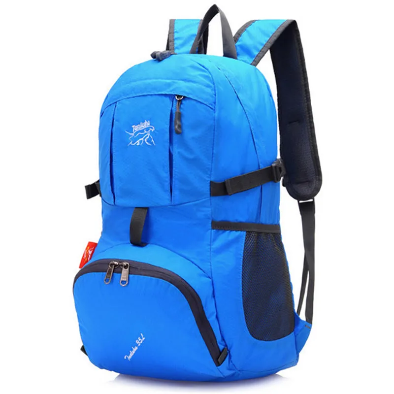 

TANLUHU 623 35L Nylon Portable Sports Bag Folding Backpack Outdoor Climbing Hiking Bag Unisex Mountaineering Bag