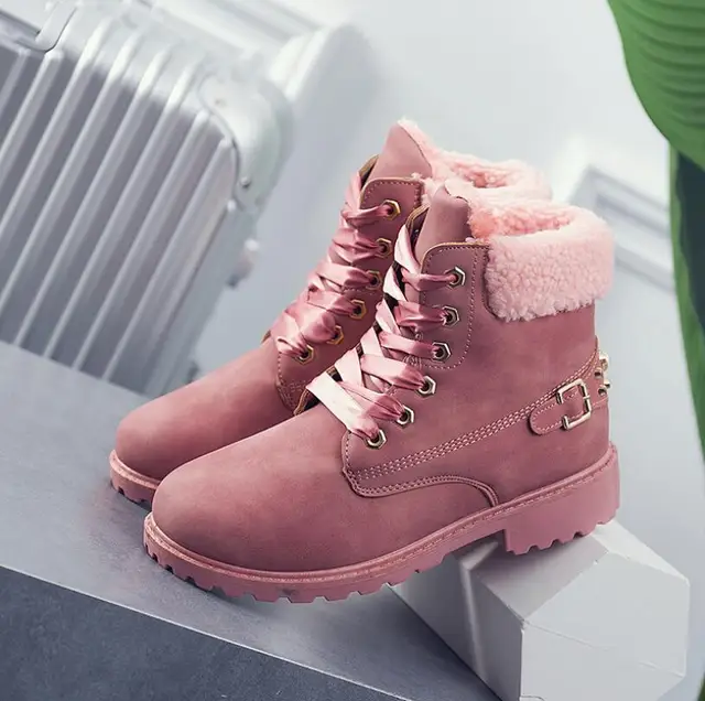 cerise pink ankle boots