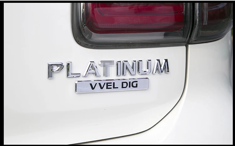  2013-2017 Car Front Rear Body Sticker Cover Emblem Letters For Nissan Patrol Y62 Armada Accessories