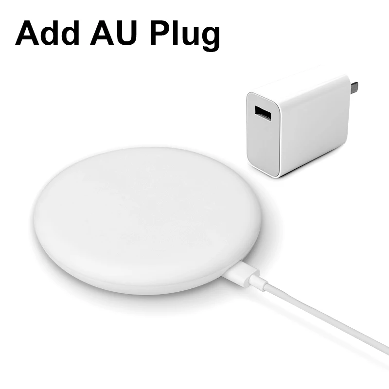 Original Xiaomi Wireless Charger 20W Max For Mi 9(20W) MIX 2S / 3(10W) Qi EPP Compatible Cellphone(5W) Multiple Safe - Цвет: AU