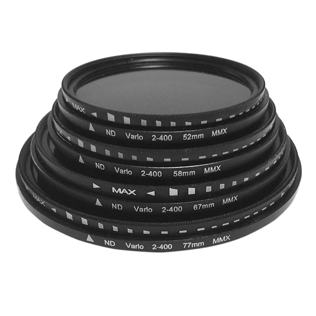 37MM Professional Clip On Phone Neutral Density Filters Lens Adjustable