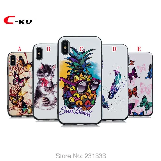 Мягкий ТПУ чехол C-ku для Samsung Galaxy A8 2018 A310 A510 J3 J5 2017 J310 J510 S6 EDGE S7 S8 S9 PLUS ударопрочный 1