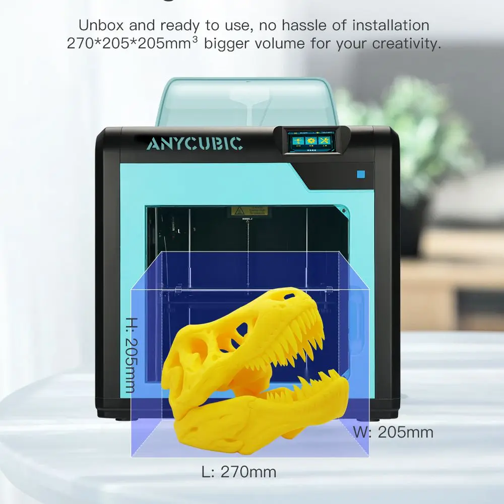 Anycubic 4MAX Pro DIY 3D принтер размера плюс высокая точность рабочего уровня UM2 печать