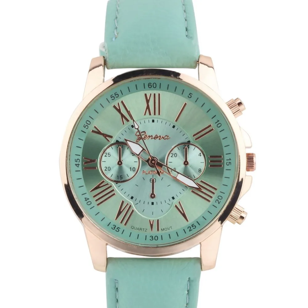 

2018 Fashion creative watch Montre Roman numeral symbol Leather Stainless Watch Wholesale Quartz Wrist Watches for Women