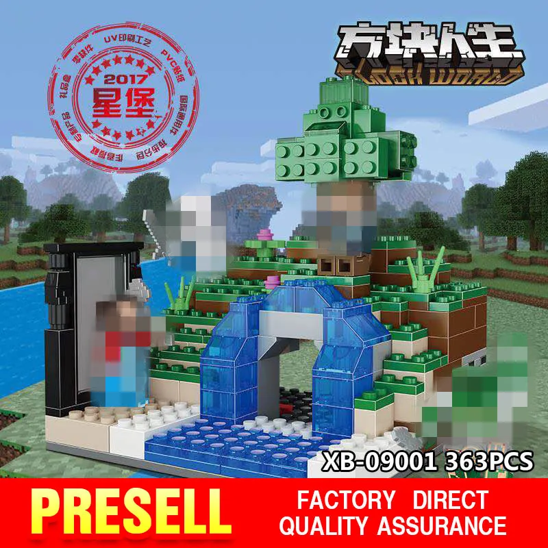 

Xingbao 09001 363Pcs Creative MOC Series The Blocks Life Set Educational Building Blocks Bricks Boy's children Toys Model Gifts