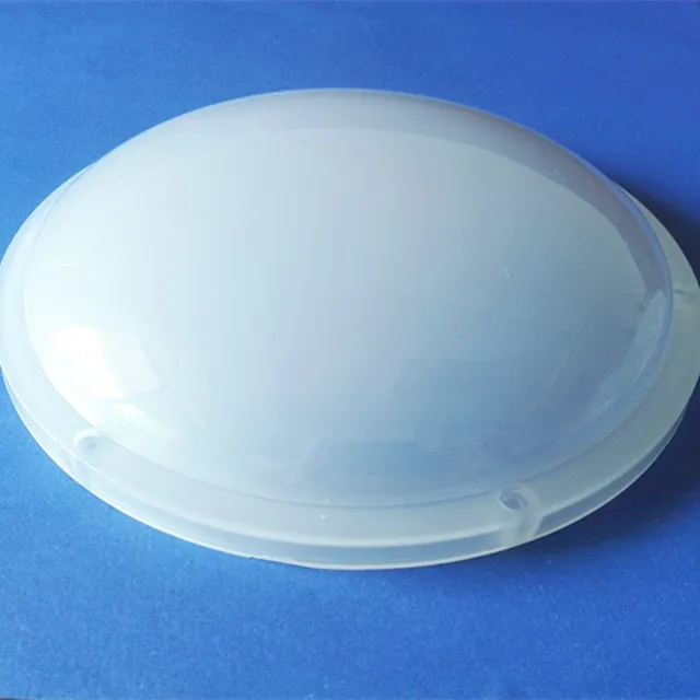 2 pcs round shape LED light cover Anti glare Milk white surface or