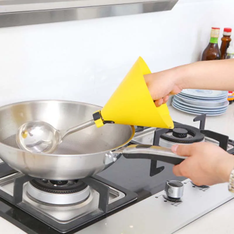 Kitchen tools anti scald preventing oil splash guard shield sleeve oil