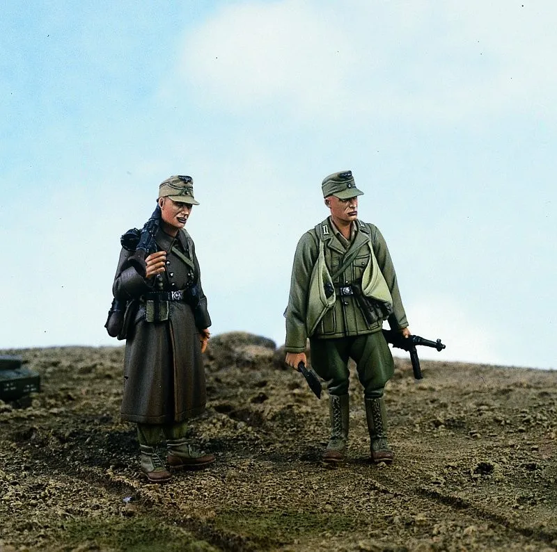 1 35 Africa Korps MG Gunner Sapper