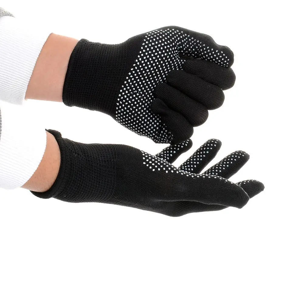 

2pcs Heat Resistant Protective Glove Hair Styling For Curling Straight Flat Iron Work gloves Safety gloves High Quality anti-cut