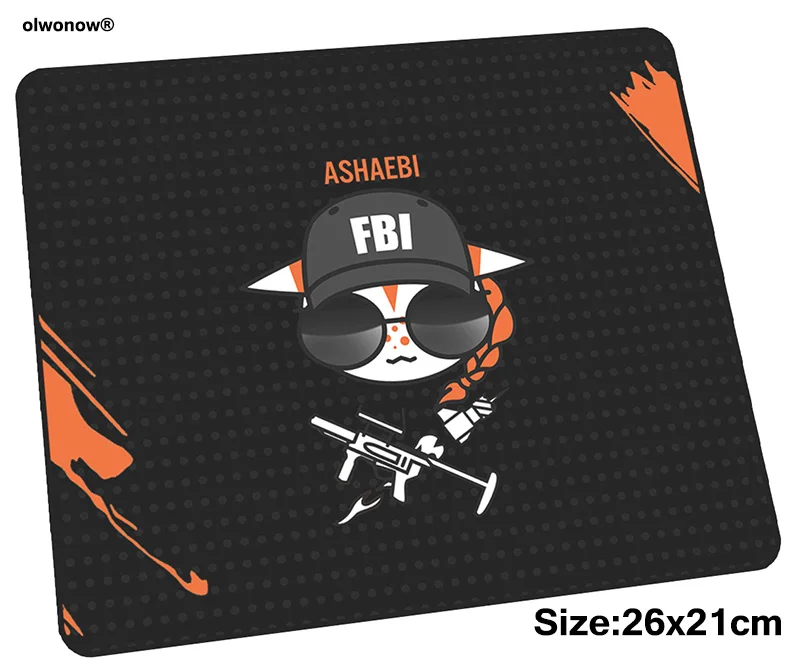Rainbow Six Siege mousepad 26x21cm gaming mouse pad gamer mat Beautiful