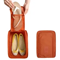 Водонепроницаемый Портативный путешествия обувь Сумка Tote Организатор Сумки Чехол нейлон обувь сумка полезно для путешествий