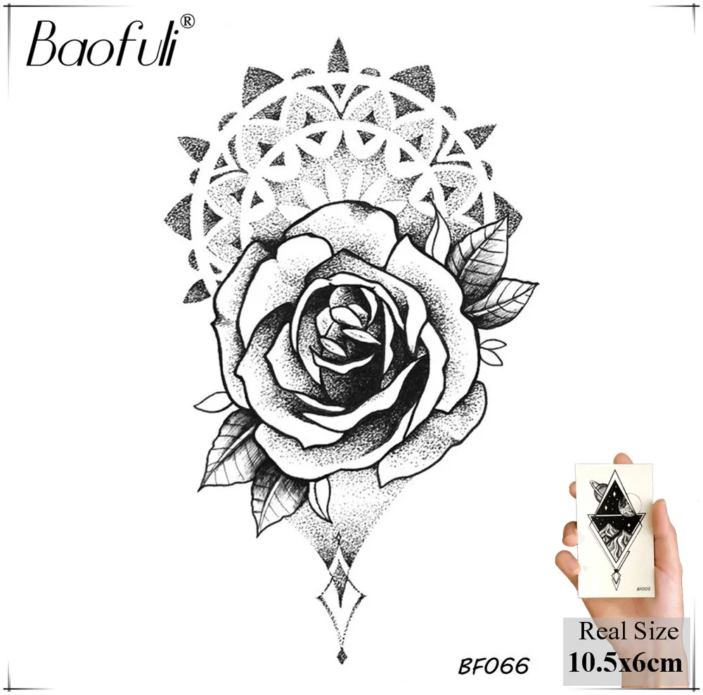 BAOFULI النساء الحناء الزهور المؤقتة الوشم الأناناس المياه نقل وهمية الوشم الأسود مثير الجسم الفن المتاح لصاقات وشم BAOFULI النساء الحناء الزهور المؤقتة الوشم الأناناس المياه نقل وهمية الوشم الأسود مثير الجسم الفن المتاح لصاقات وشم