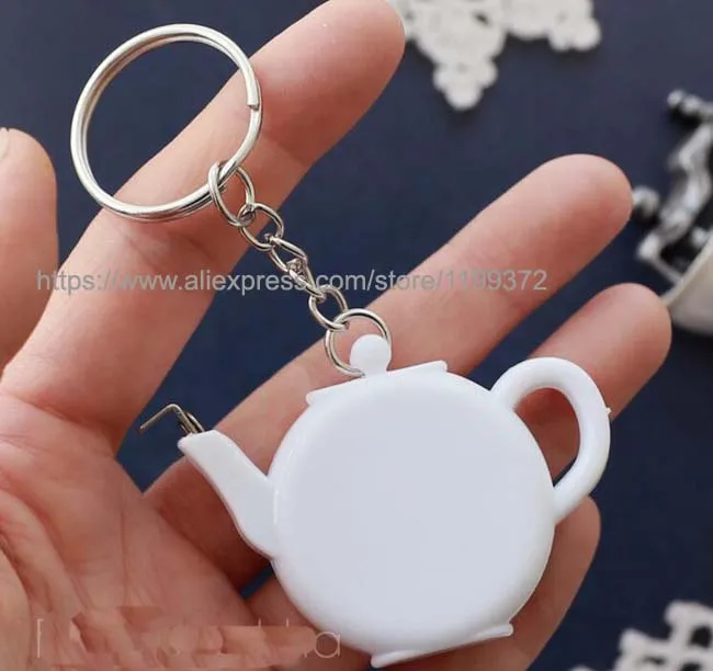 200 Key Chain Mini Measuring Tapes Wedding Bridal Shower Party Favors 