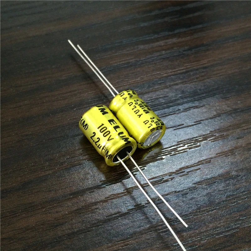 10 шт. 2 мкФ 100V ELUM NP 8x11 5 мм 100V2.2uF биполярный алюминиевый электролитический