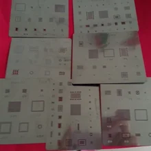 7 шт./лот BGA паяльная Шаблон трафарет Комплект интегральных микросхем в корпусе BGA для iphone 4 4s 5 5s 5c 6 6-plus