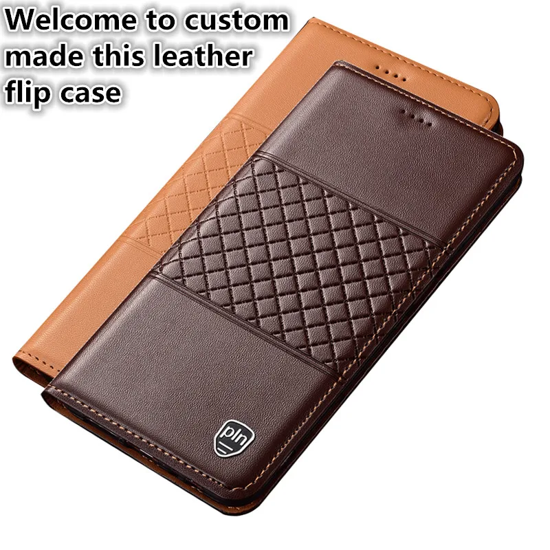 

YM09 Genuine Leather Phone Bag With Card Holder For HTC U12 Plus Phone Case For HTC U12 Plus Case With Kickstand