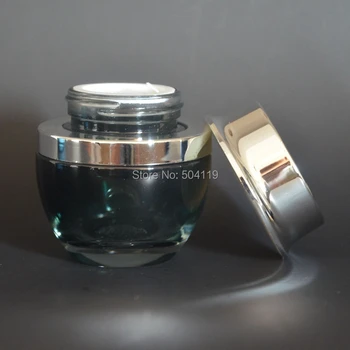 

Newest 50g 50ml High Grade Glass Cream Jar For Cosmetic Packaging