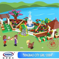 XINGBAO 12004 554 шт. город девушка серии угол школы набор строительных Конструкторы Кирпичи образования смешные игрушки подарки для обувь девочек