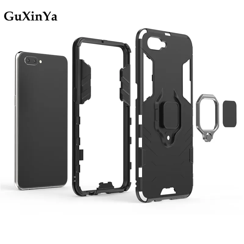 Guxinya чехол для телефона с откидной подставкой OPPO A5 Роскошный армированный Чехлы 6