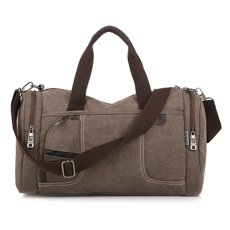  Korean Version of the New Simple Men's Handbag Casual Wild Large Capacity Canvas Bag Fashion Person - 32866959316