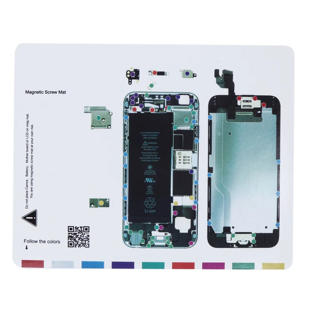 1pcs Professional Magnetic Screw Work Pad Mat LCD Touch Screen Repair Tools Screws Holder For iPhone 5s 5c 6 6plus 6S 6Splus 1pcs Professional Magnetic Screw Work Pad Mat LCD Touch Screen Repair Tools Screws Holder For iPhone 5s 5c 6 6plus 6S 6Splus