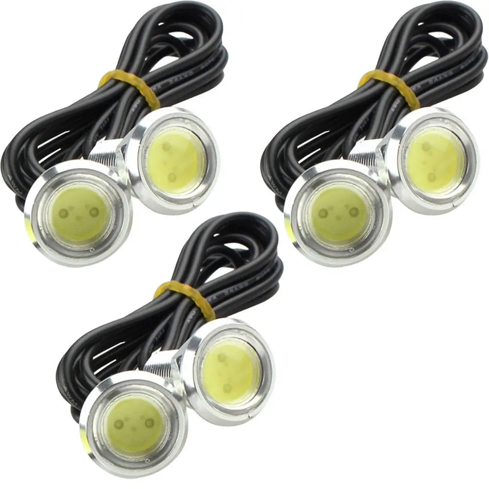 

EE support 6Pcs 9W White LED Car DRL Eagle Eye Light Auto Fog Lights Daytime Reverse Signal Car-styling