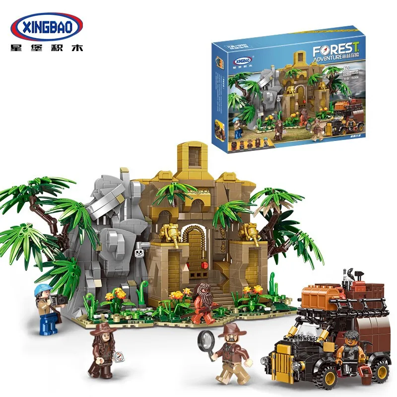 

XingBao XB-15006 Jungle Series The New Children's Educational Toys Small Particles Building Blocks D2