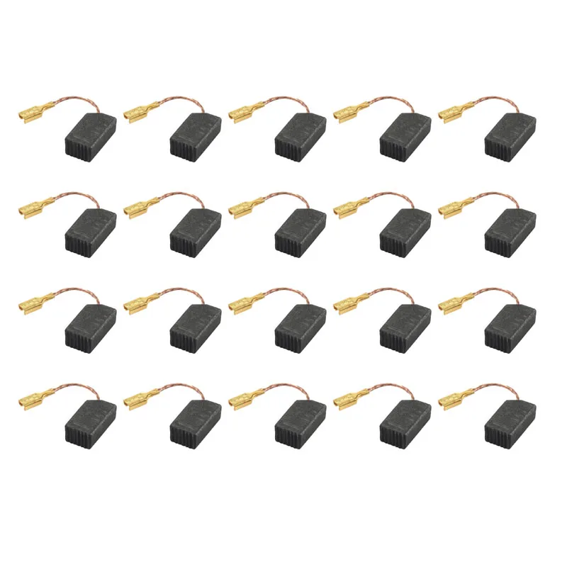 

13mm x 8mm x 6mm Carbon Motor Brushes Spare Part Electric Power Tool-Pack of 20