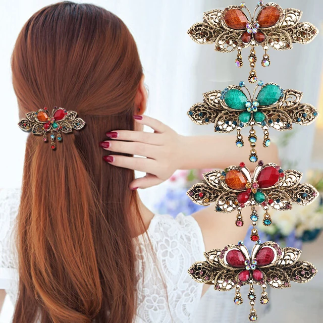 Hair Clip Styling Tools Hair Accessories 1PC Fashion Butterfly spring