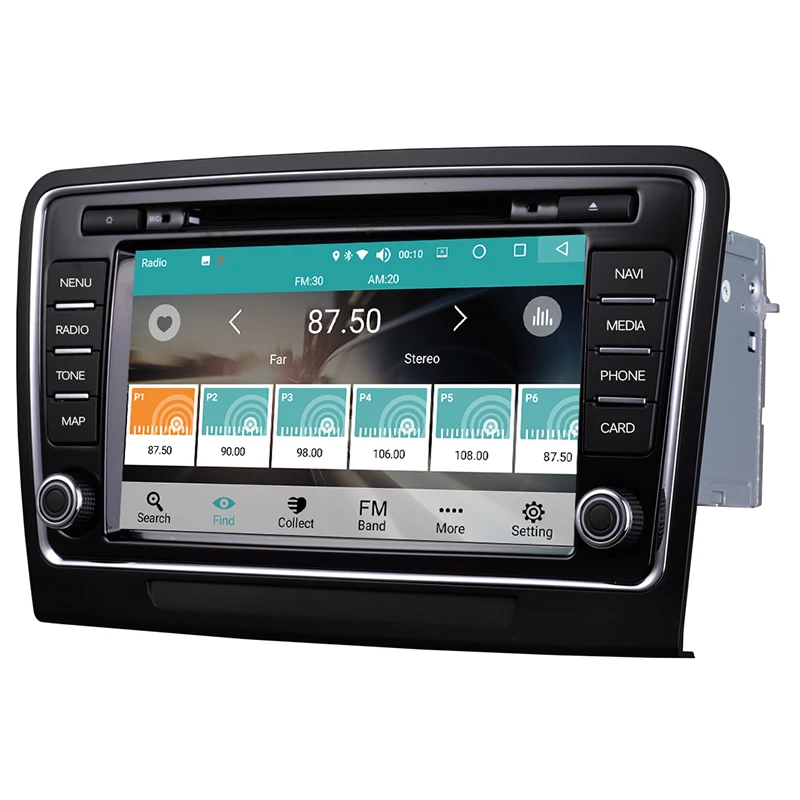 Clearance Car Multimedia player 2 Din Android 8.0 Car DVD For VW/Volkswagen Skoda superb 2009-2014 8" 4G/32G touch screen Car Radio GPS 4