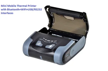 

LS300BWU 3" 80mm Mini Printer, Mobile Printer Thermal Printer WIFI Printer with Bluetooh,USB for Android, ios