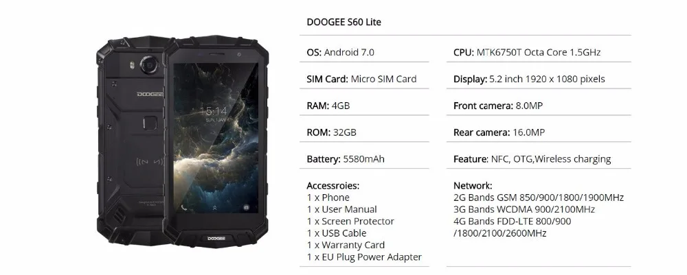 Doogee s100 pro характеристики