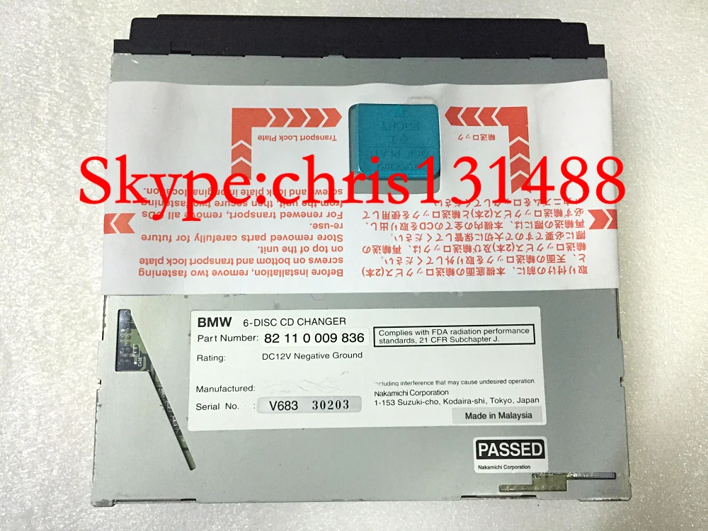 Original New Nikamichi 6 Disc Cd Changer For Bwm 3 Series 5 Series X Series Z Series Radio Radio Cd Changer Radio Changercd Cd Aliexpress