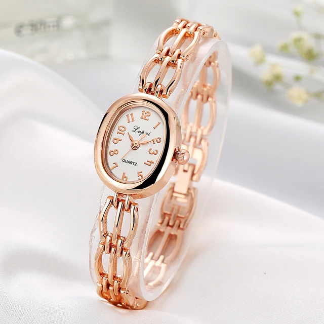 Lvpai Brand Watches Women Fashion Bracelet Watch Ellipse Luxury Rose Gold Watch Lvpai Brand Watches Women Fashion Bracelet Watch Ellipse Luxury Rose Gold Watch