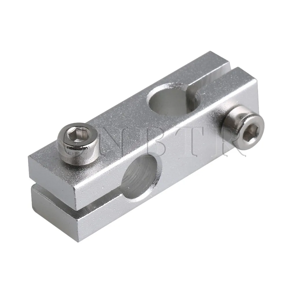 Aluminum Linear Rail Shaft Guide Support 5mm Hole Diameter for Sliding devices