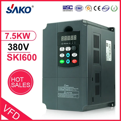 Home v1 48 sako inversor de frequencia variavel vfd 380 v 7 5kw de triplo 3 fase para