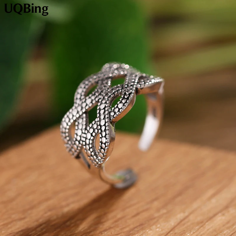 Wholesale Fits European Jewelry 925 Sterling Silver Rings 100 925 Sterling Silver Open Retro